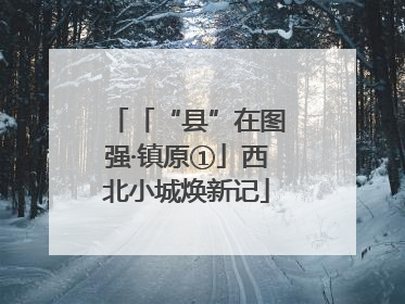 「“县”在图强·镇原①」西北小城焕新记