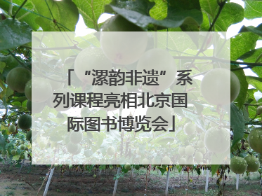 “漯韵非遗”系列课程亮相北京国际图书博览会