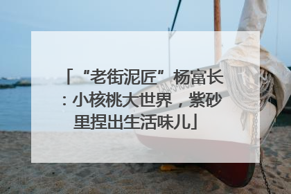 “老街泥匠”杨富长：小核桃大世界，紫砂里捏出生活味儿