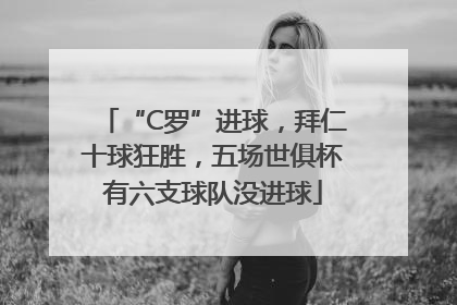 “C罗”进球，拜仁十球狂胜，五场世俱杯有六支球队没进球