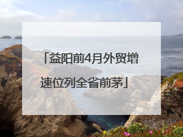 益阳前4月外贸增速位列全省前茅