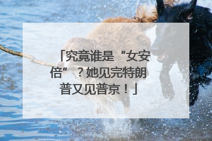 究竟谁是“女安倍”？她见完特朗普又见普京！