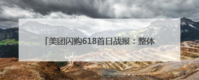 美团闪购618首日战报：整体成交额增长两倍，酒类涨18倍