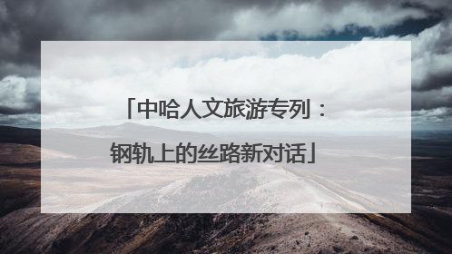 中哈人文旅游专列：钢轨上的丝路新对话