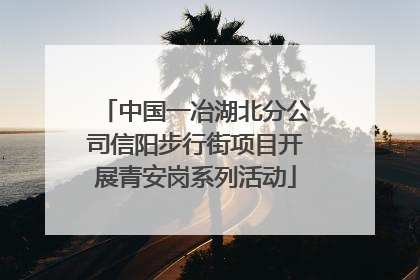 中国一冶湖北分公司信阳步行街项目开展青安岗系列活动