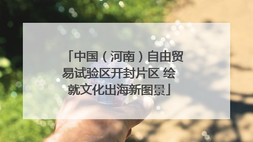 中国（河南）自由贸易试验区开封片区 绘就文化出海新图景