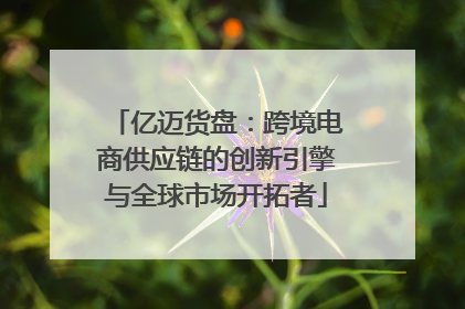 亿迈货盘：跨境电商供应链的创新引擎与全球市场开拓者