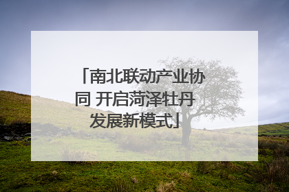 南北联动产业协同 开启菏泽牡丹发展新模式