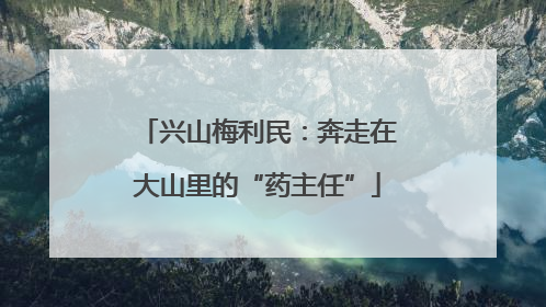 兴山梅利民：奔走在大山里的“药主任”