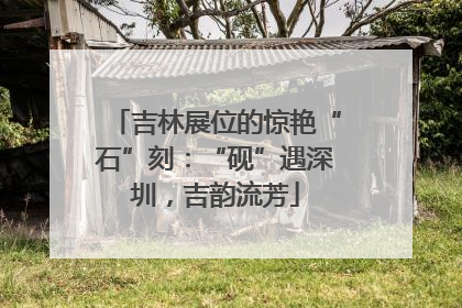 吉林展位的惊艳“石”刻：“砚”遇深圳，吉韵流芳
