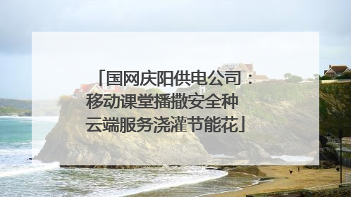 国网庆阳供电公司：移动课堂播撒安全种 云端服务浇灌节能花