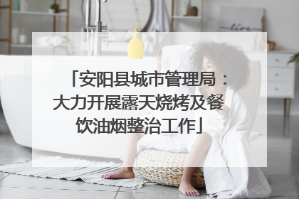 安阳县城市管理局：大力开展露天烧烤及餐饮油烟整治工作