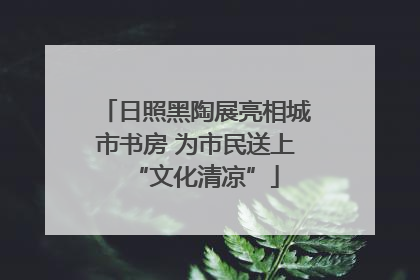 日照黑陶展亮相城市书房 为市民送上“文化清凉”