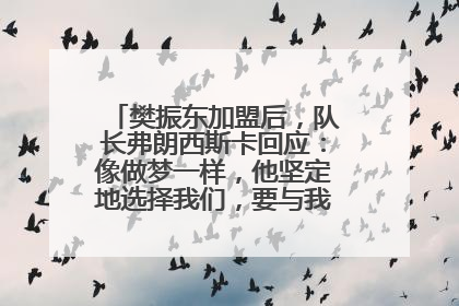 樊振东加盟后，队长弗朗西斯卡回应：像做梦一样，他坚定地选择我们，要与我们一起夺冠