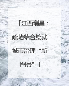 江西瑞昌：疏堵结合绘就城市治理“新图景”
