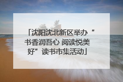 沈阳沈北新区举办“书香润吾心 阅读悦美好”读书市集活动