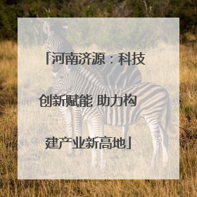 河南济源：科技创新赋能 助力构建产业新高地