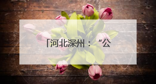 河北深州：“公益红娘”牵红线 文明新风润心田