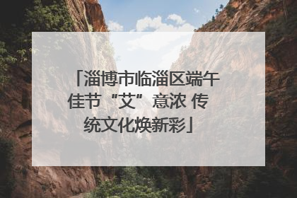 淄博市临淄区端午佳节“艾”意浓 传统文化焕新彩