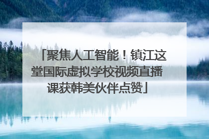 聚焦人工智能！镇江这堂国际虚拟学校视频直播课获韩美伙伴点赞