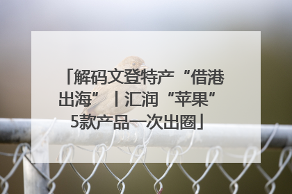 解码文登特产“借港出海”丨汇润“苹果”5款产品一次出圈