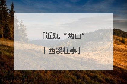 近观“两山”丨西溪往事