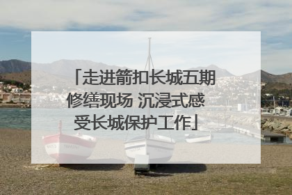 走进箭扣长城五期修缮现场 沉浸式感受长城保护工作