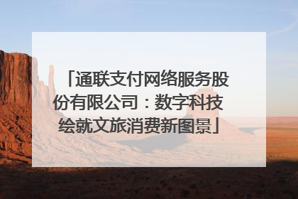 通联支付网络服务股份有限公司：数字科技绘就文旅消费新图景