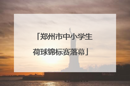 郑州市中小学生荷球锦标赛落幕