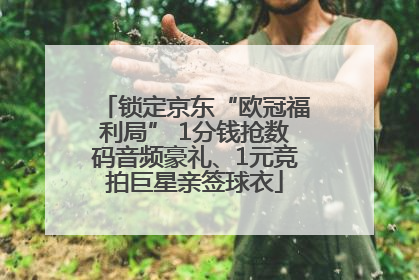 锁定京东“欧冠福利局” 1分钱抢数码音频豪礼、1元竞拍巨星亲签球衣